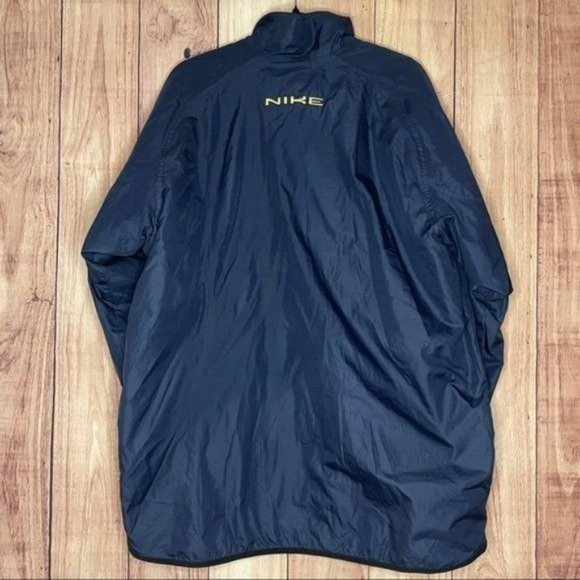 Vintage Nike Windbreaker Mens XL Navy Quarter Zip - Picture 4 of 7